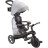Дитячий велосипед Globber Explorer trike Deluxe play 4 в 1 чорно-сірий (636-120)