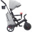Дитячий велосипед Globber Explorer trike Deluxe play 4 в 1 чорно-сірий (636-120)