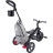 Дитячий велосипед Globber Explorer trike Deluxe play 4 в 1 чорно-сірий (636-120)