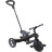 Дитячий велосипед Globber Explorer trike Deluxe play 4 в 1 чорно-сірий (636-120)