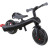 Дитячий велосипед Globber Explorer trike Deluxe play 4 в 1 чорно-сірий (636-120)