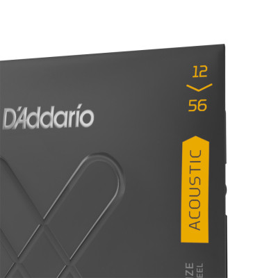 Струни для гітари D&#039;Addario XT 80/20 Bronze Light Top / Medium Bottom (12-56) (XTABR1256)