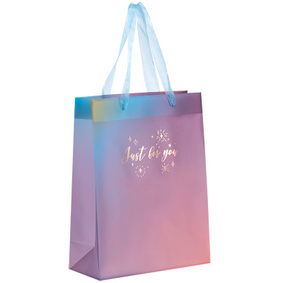 Подарунковий пакет Axent пластиковий Just for you-2, 25х19 см (8503-38-A)