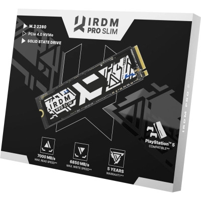 Накопичувач SSD M.2 2280 2TB IRDM PRO SLIM Goodram (IRP-SSDPR-P44S-2K0-80)