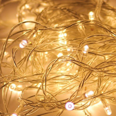 Гірлянда ColorWay LED 50 5 м 8 функцій Теплий колір USB (CW-G-50L5U)