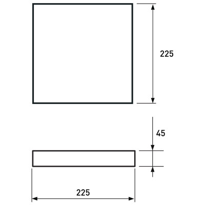 Світильник Eurolamp GL 38W 5000K (LED-NLS-38/5)