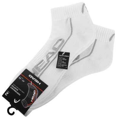 Шкарпетки Head Qperformance Quarter 791019001-006 2 пари Білий 39-42 (8720245181952)