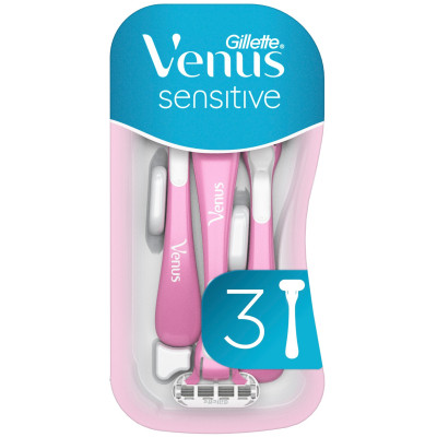 Бритва Gillette Venus Smooth Sensitive 3 шт. (7702018491544)