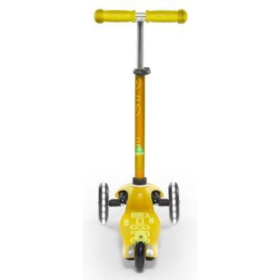 Самокат Micro Mini Deluxe Yellow LED (MMD053)