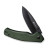 Ніж Sencut Slashkin Black Blade Green Micarta (S20066-3)