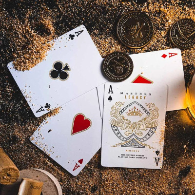 Гральні карти Ellusionist Legacy Masters (red) (54823)