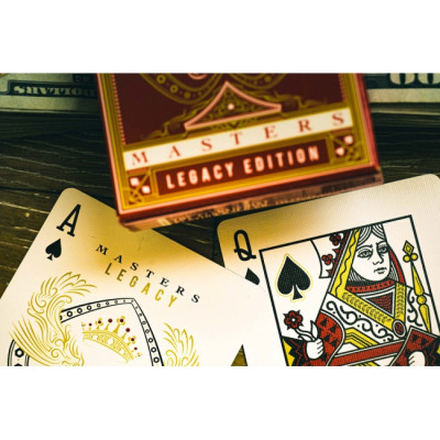 Гральні карти Ellusionist Legacy Masters (red) (54823)