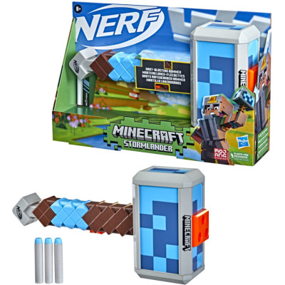 Іграшкова зброя Hasbro Nerf Minecraft Молот Штормландер (F4416)