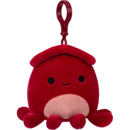 М'яка іграшка Squishmallows на кліпсі – Кальмар Альтман 9 см (SQCP00146)