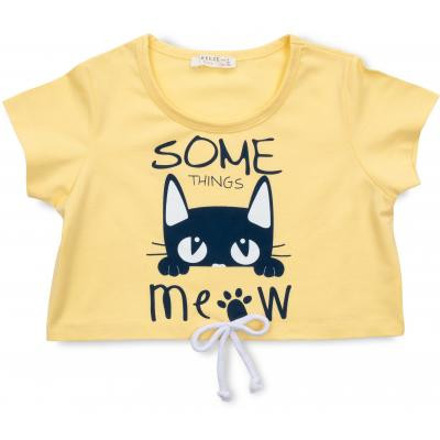 Плаття дитяче Breeze з котиком (14582-104G-yellow)