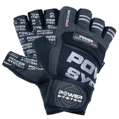 Рукавички для фітнесу Power System PS-2800 Power Grip Black XXL (PS-2800_XXL_Black)