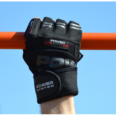 Рукавички для фітнесу Power System PS-2800 Power Grip Black XXL (PS-2800_XXL_Black)