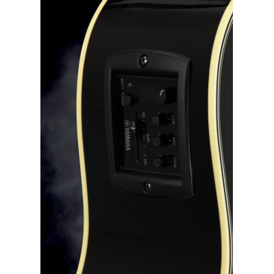 Гітара електроакустична Yamaha FGX820C Black