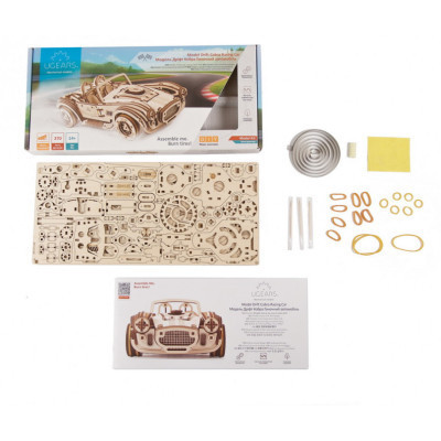 Конструктор Ugears Дріфт Кобра Гоночний автомобіль (70161)
