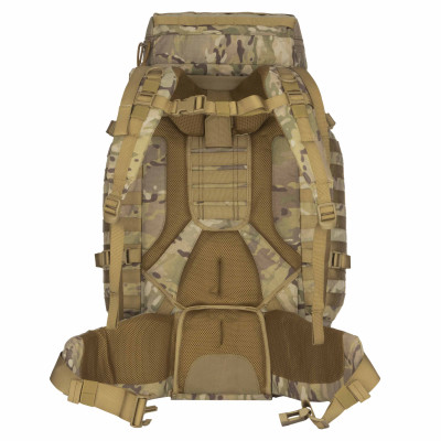 Рюкзак туристичний 2E 90L, LargeCap, Molle, камуфляж (2E-TACTLARGBKP-90L-CP)