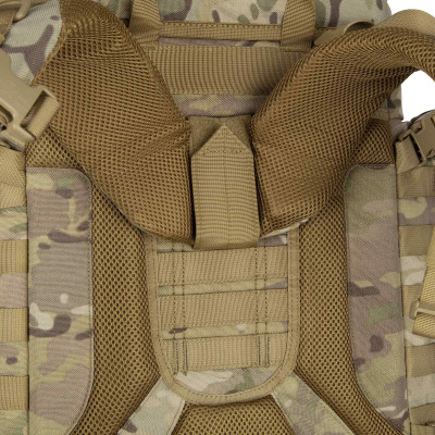 Рюкзак туристичний 2E 90L, LargeCap, Molle, камуфляж (2E-TACTLARGBKP-90L-CP)