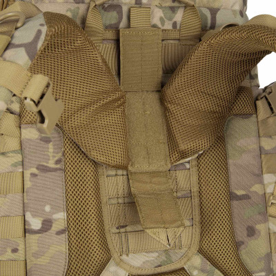Рюкзак туристичний 2E 90L, LargeCap, Molle, камуфляж (2E-TACTLARGBKP-90L-CP)