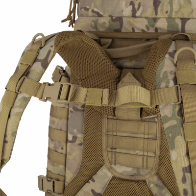 Рюкзак туристичний 2E 90L, LargeCap, Molle, камуфляж (2E-TACTLARGBKP-90L-CP)