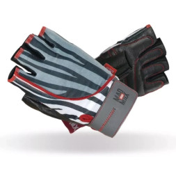 Рукавички для фітнесу MadMax MFG-911 Nine-eleven Zebra BW Zebra M (MFG-911-ZEB_M)