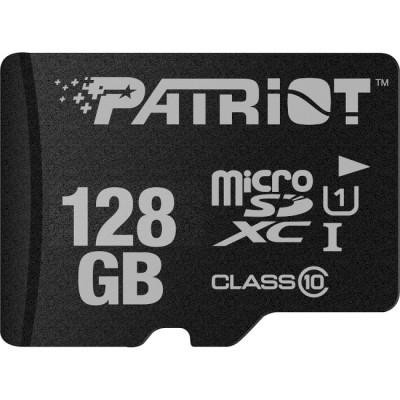 Карта пам&#039;яті Patriot 128GB microSD class10 UHS-I (PSF128GMDC10)
