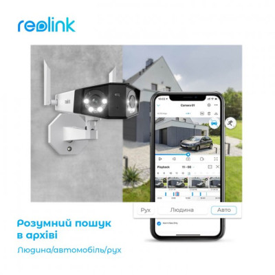 Камера відеоспостереження Reolink Duo 2 LTE