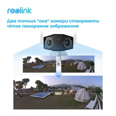 Камера відеоспостереження Reolink Duo 2 LTE