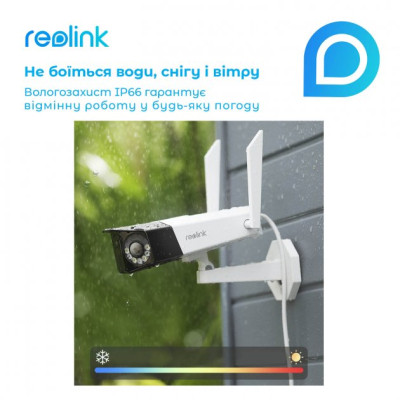 Камера відеоспостереження Reolink Duo 2 LTE