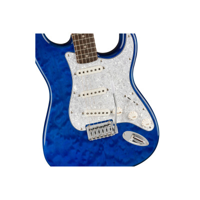 Електрогітара Squier by Fender Affinity Series FSR Stratocaster QMT Sapphire Blue Transparent (234838)