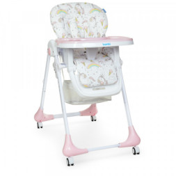 Стілець для годування Bambi M 3233 unicorn pink