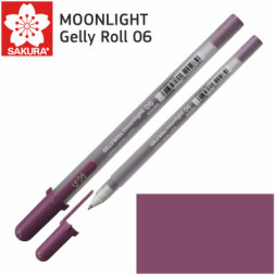 Ручка гелева Sakura MOONLIGHT Gelly Roll 06, Бордовий (084511320284)