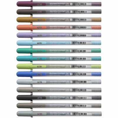 Ручка гелева Sakura MOONLIGHT Gelly Roll 06, Бордовий (084511320284)