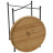 Туристичний стіл Bo-Camp Carnaby M 32x32 cm Bamboo Brown (1404322)