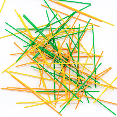 Стержень для 3D-ручки 3Doodler набор Микс (75 шт: оранжевый, желтый, зеленый) (3DS-ECO-MIX2-75)