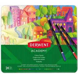 Олівці кольорові Derwent Colouring Academy, 24 кольорів (5028252269872)
