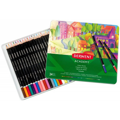 Олівці кольорові Derwent Colouring Academy, 24 кольорів (5028252269872)