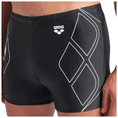 Плавки Arena Graphic Swim Short 009083-501 чорний 80 (3468337508649)