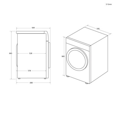 Сушильна машина Haier HD90-A3Q979U1-S