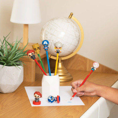 Фігурка Sambro набір фігурок-топерів – Марвел 3 шт (MAR-3980-KV-FO)