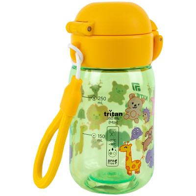 Пляшка для води Kite 360 мл, Zoo (K25-1235-3)
