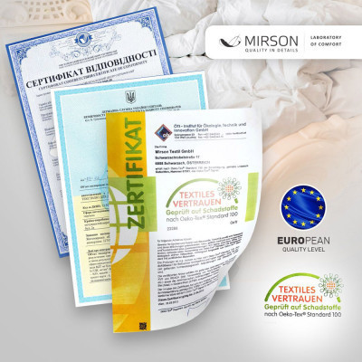 Подушка MirSon для подорожей №8730 Naturale Line 14-4121 Blanco 50% Memory (2200006348153)