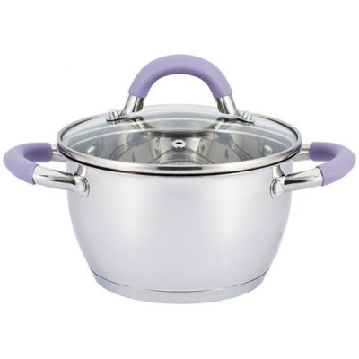 Каструля Pepper Purple Iris 16x9,5 см 1,6 л PR-1107-16 (107770)