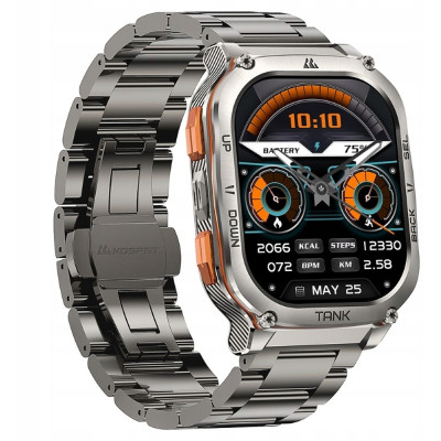 Смарт-годинник KOSPET Tank M3 ULTRA SE SILVER (6974958251071)
