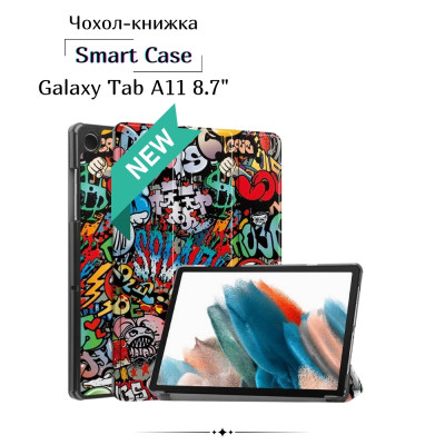 Чохол до планшета BeCover Smart Case Samsung Galaxy Tab A11 SM-X133/X135 8.7&quot; Graffiti (713975)
