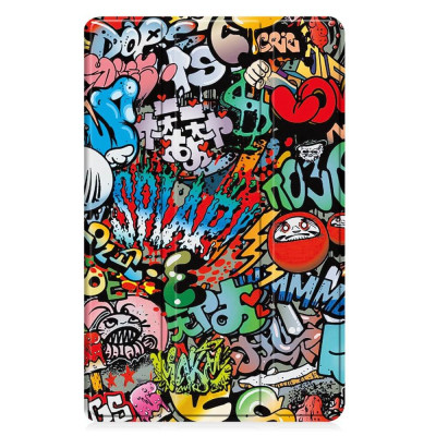 Чохол до планшета BeCover Smart Case Samsung Galaxy Tab A11 SM-X133/X135 8.7&quot; Graffiti (713975)