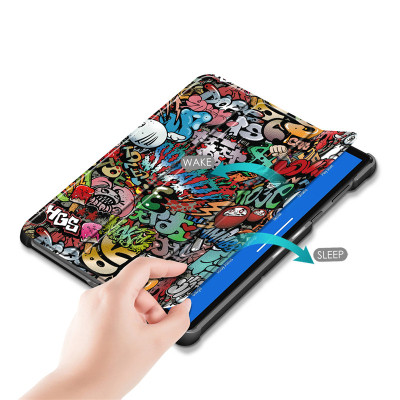 Чохол до планшета BeCover Smart Case Samsung Galaxy Tab A11 SM-X133/X135 8.7&quot; Graffiti (713975)